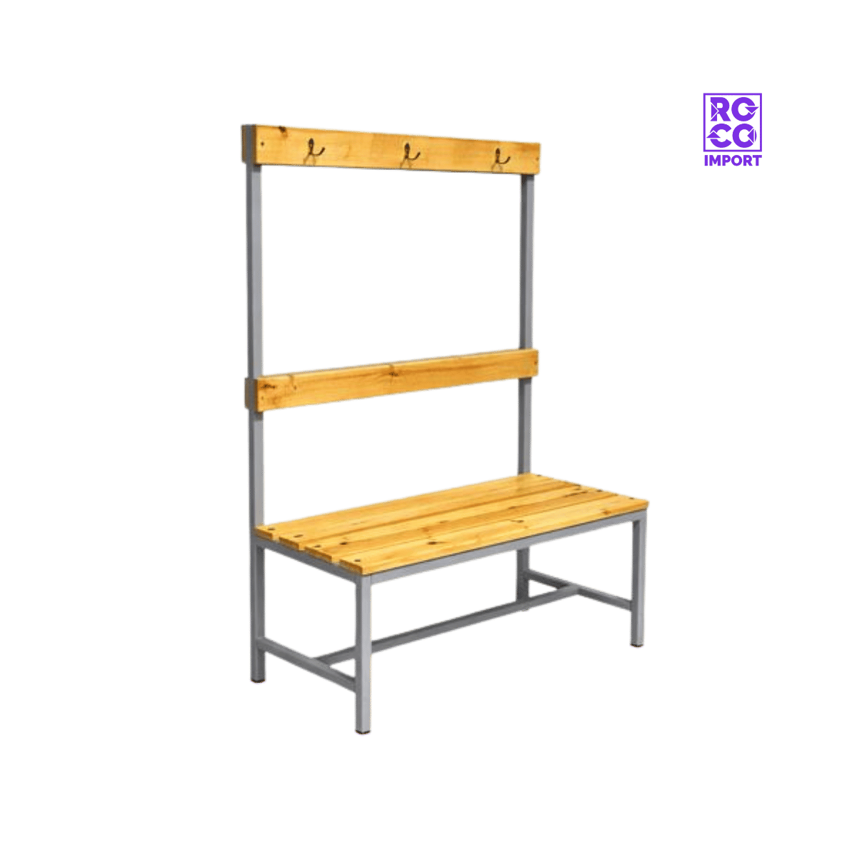 Banca con Perchero 150 cm – Vestuario