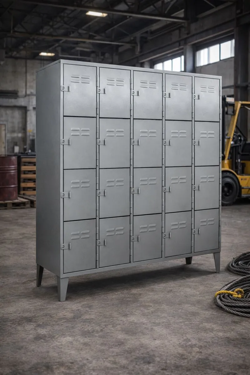 Locker Metálico 20 Puertas – Casillero Gran Capacidad 2