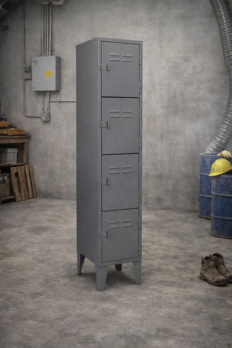 Locker Metálico 4 Puertas – 1 Cuerpo Cuádruple 2